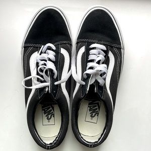 Vans Black & White Sneakers